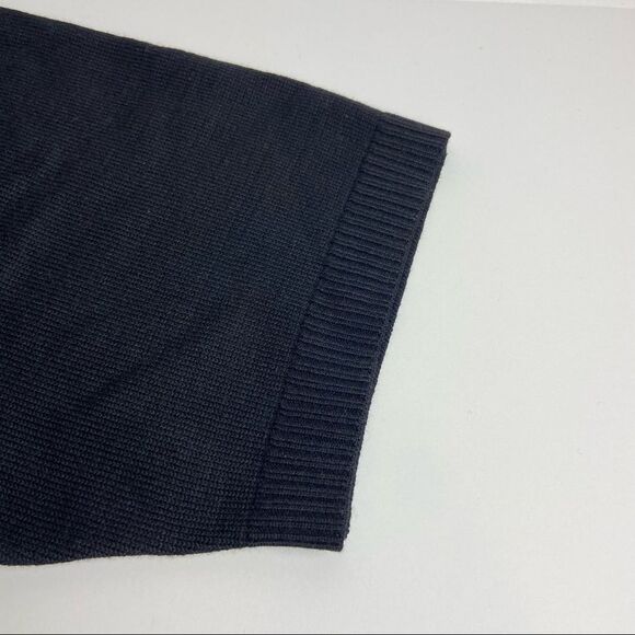 Anne Klein- Plus Size Mock-Neck Drawstring-Waist Dress - Picture 6 of 6